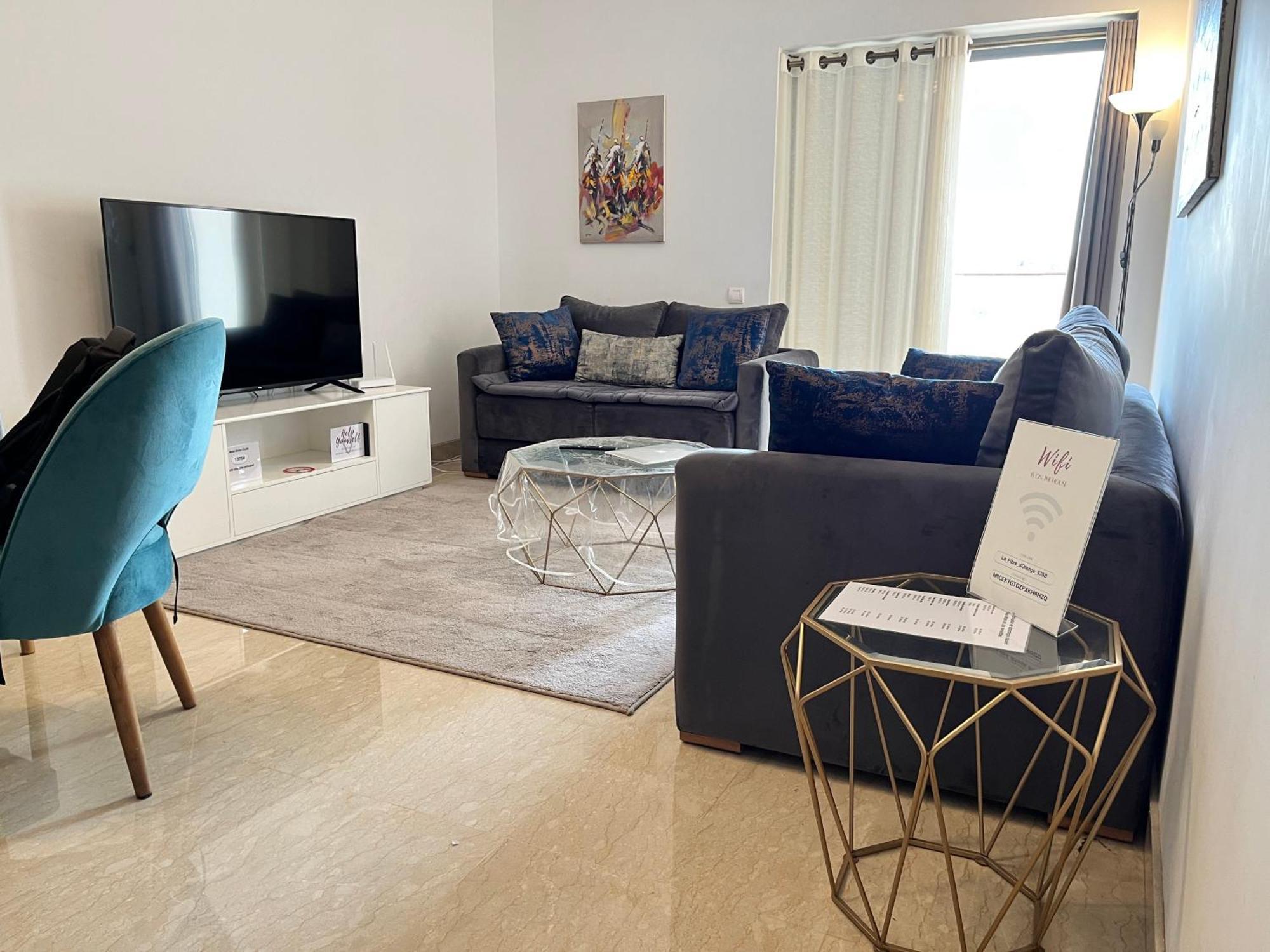 Luxury Apartment 100Sqm With Pool Near Beach Wifi Unlimited With Optical Fiber Agadir Eksteriør billede